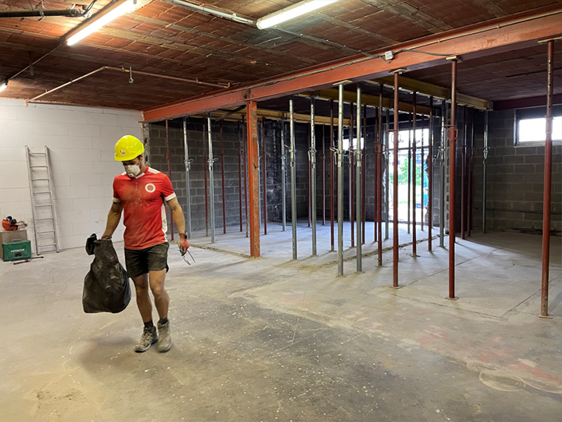 Juli 2022 - Afbraakwerken